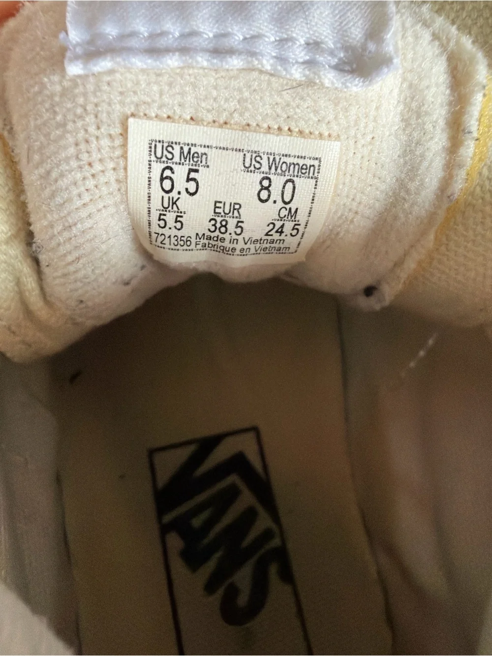 Vans Sk8-Hi High-Top Sneakers in Light Olive